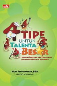 Image of 4 Tipe untuk Talenta Besar