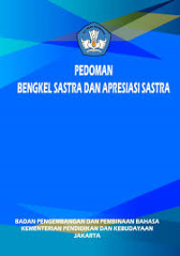 Image of ebook Pedoman Bengkel Sastra dan Apresiasi Sastra