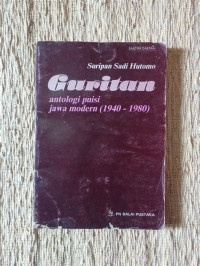 Image of Guritan: Antologi Puisi Jawa Modern