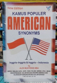 Image of Kamus Populer American Synonyms