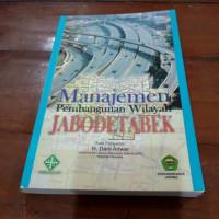 Image of Manajemen Pembangunan Wilayah Jabodetabek
